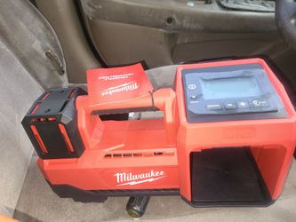 Milwaukee m18 electric portable inflator