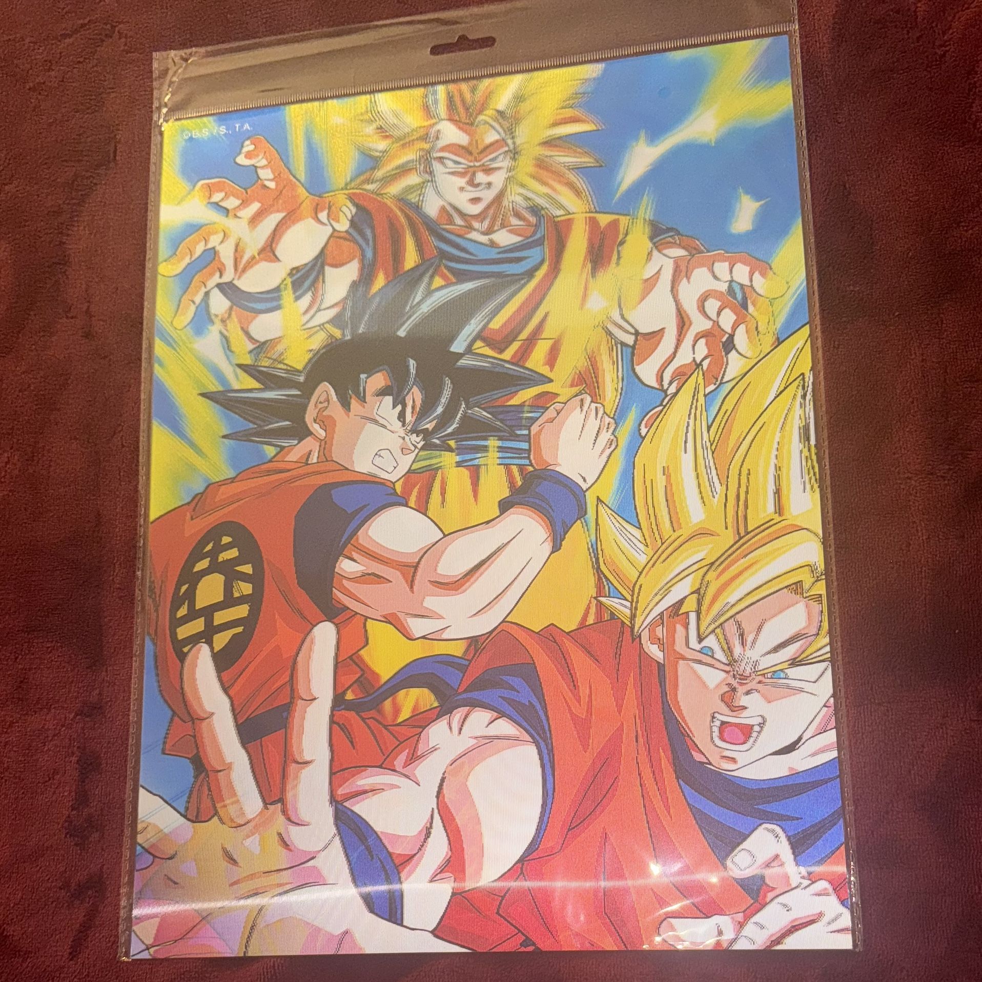 3D DBZ Poster