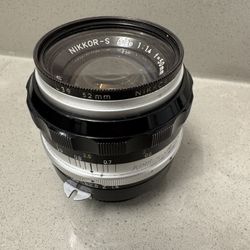 Nikon 50mm F/1.4 Manual Lens 