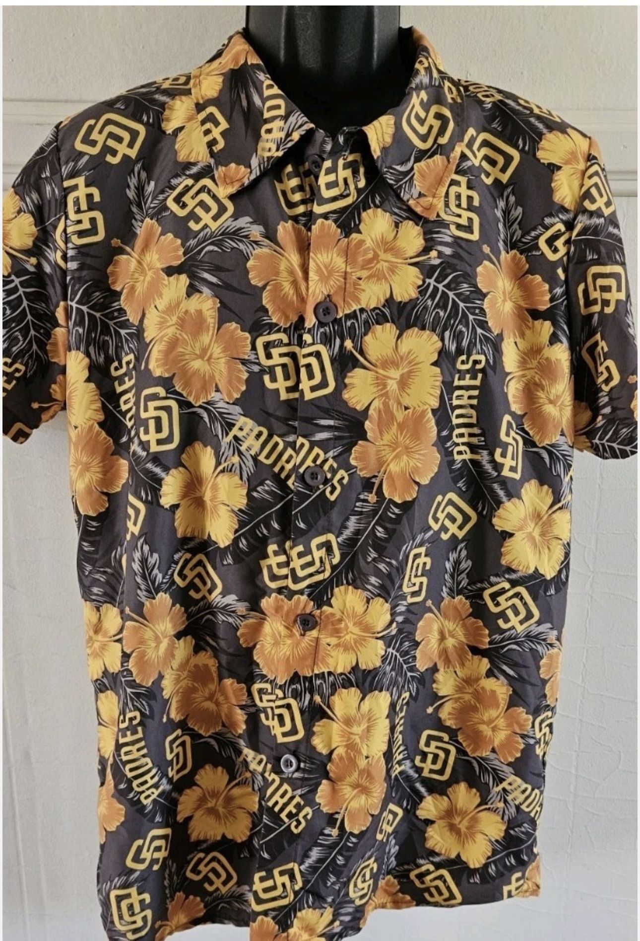 Padres Aloha Hawaiian Shirt Giveaway 2025 Mens Sz Large Medium