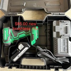 Drill 18v New $80.00 Brushless 