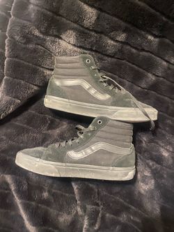 VANS Sk8-Hi High Top Lace-Up Sneakers Black Canvas Men’s US 8.5 EU 41