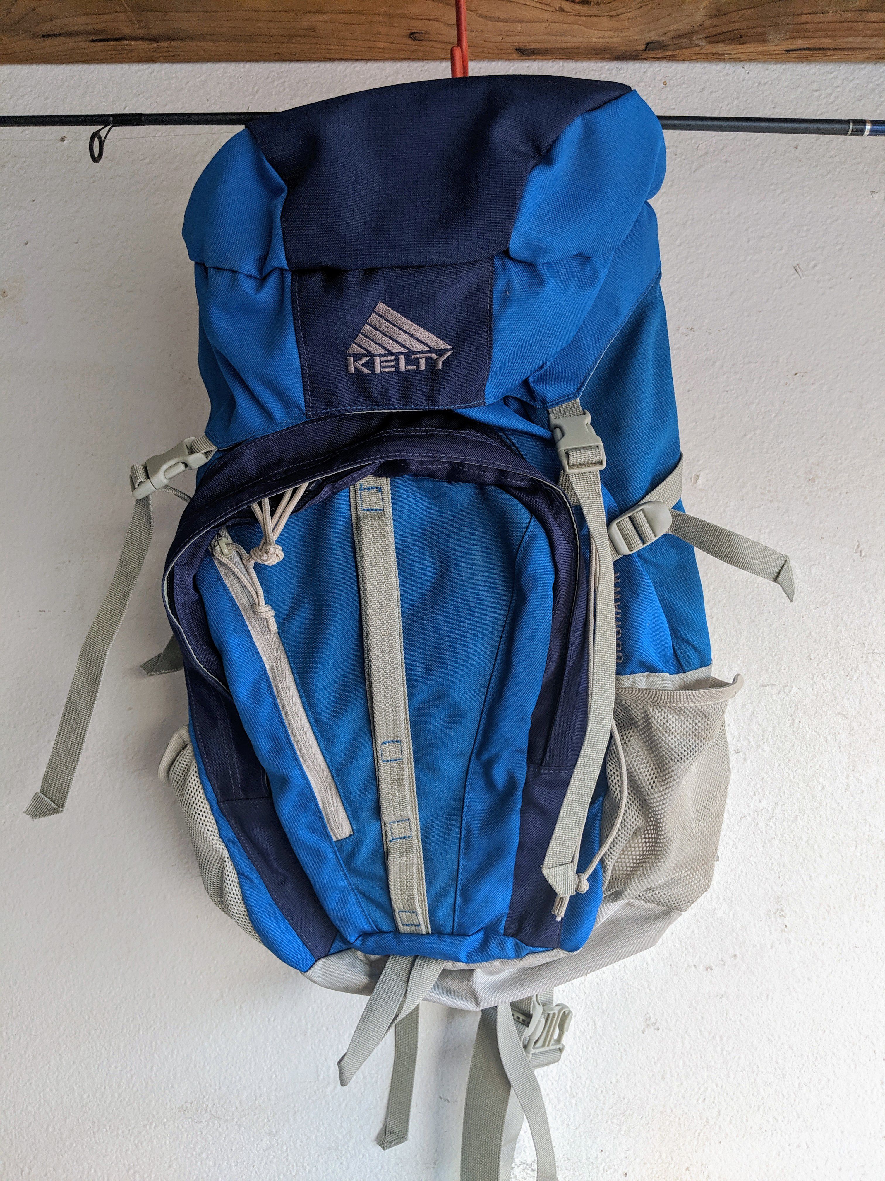 Kelty Goshawk blue gray backpack hiking pack