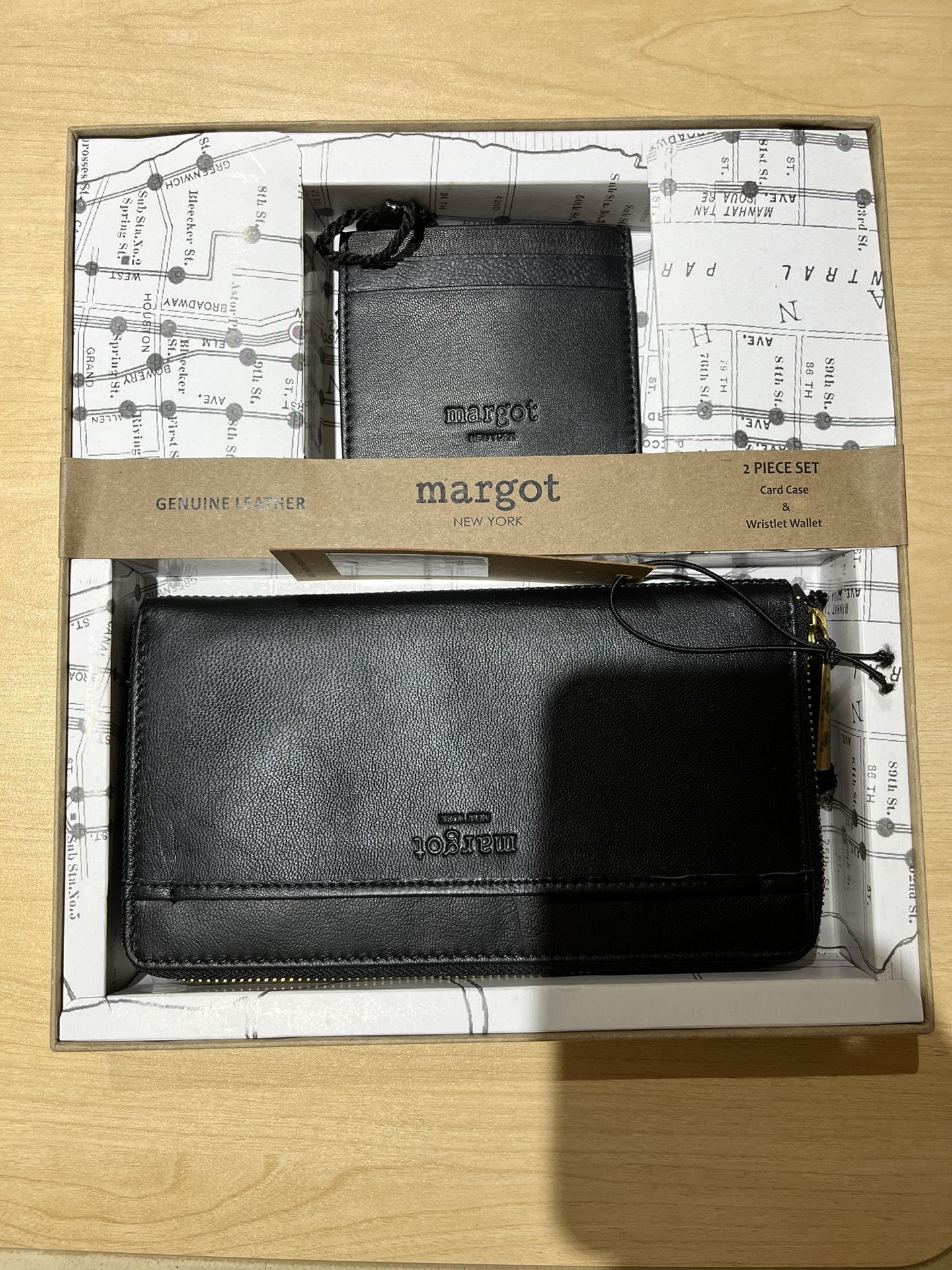 Margot New York Wristlet Wallet & Card Case