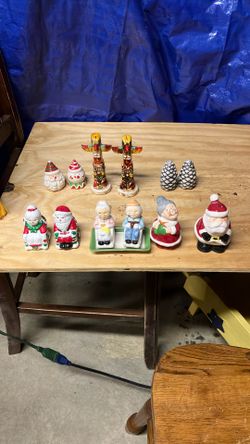 6 Sets Of Salt And Pepper Shakers $20.00
