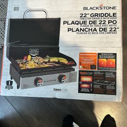 Blackstone 22 Griddle New With Kits