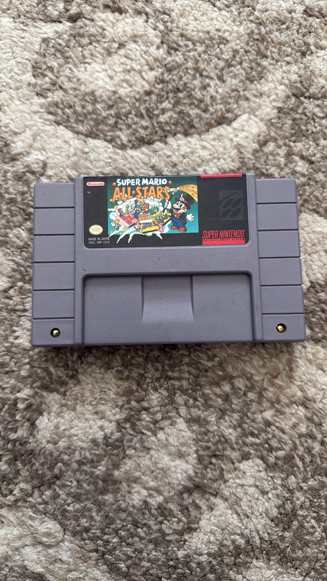 Super Mario All Stars For Super Nintendo