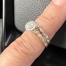 Diamond Bridal Set! 