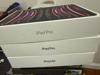 Free empty iPad boxes