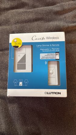 Lutron Caséta Wireless Lamp Dimmer & Remote