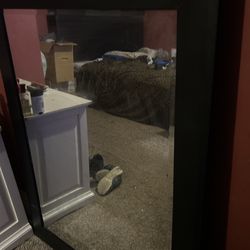 Black Vanity Mirror