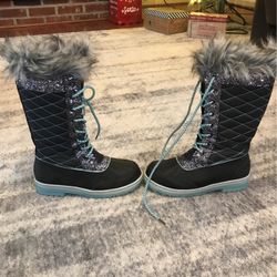 Girls Size 3 Justice Snow Boots
