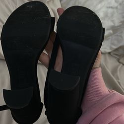 Black Heels Size 7