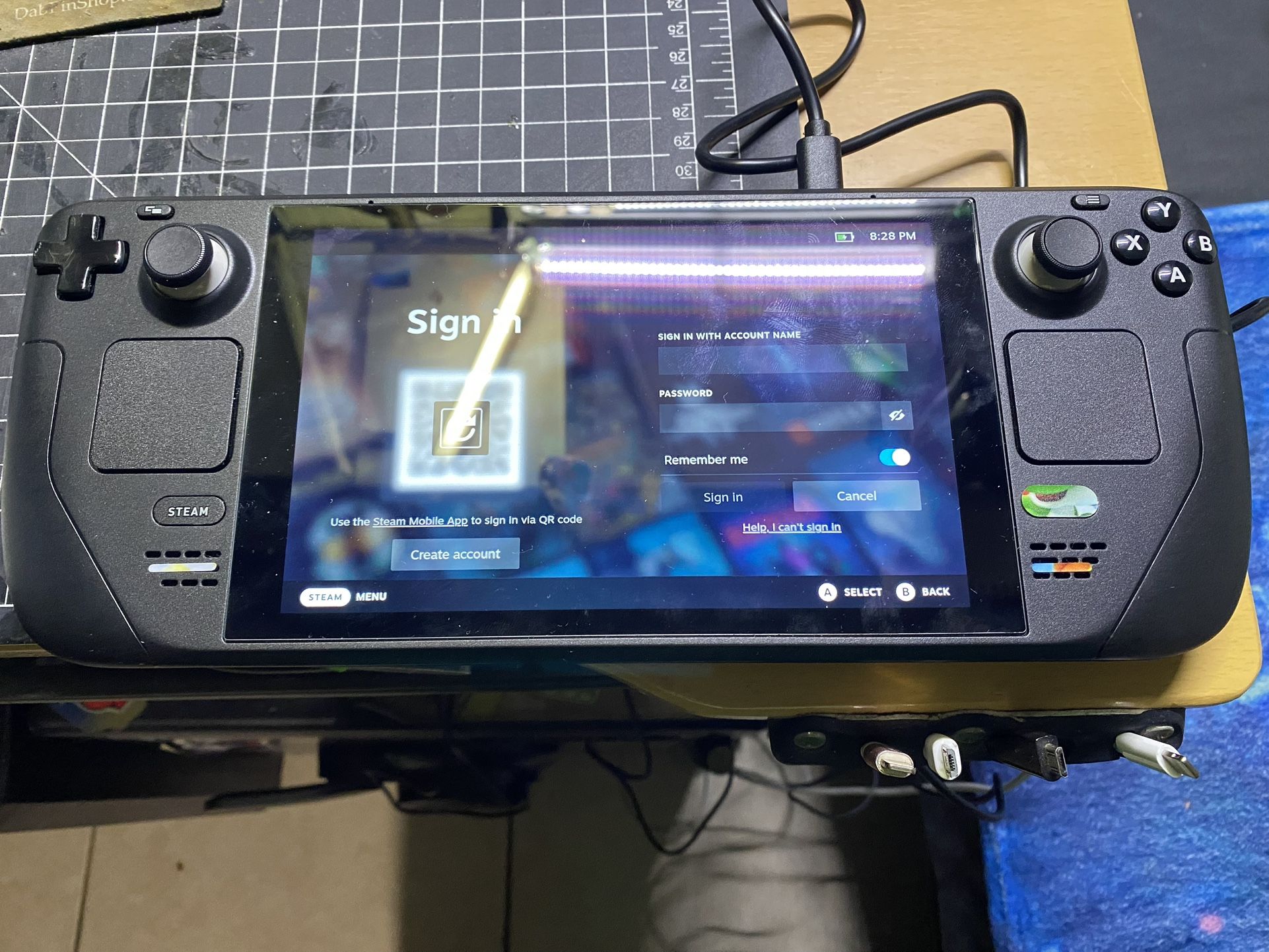 新品)Steam Deck 64GB (SDカード+USBハブ付き) Steam Deck LCD (64GB