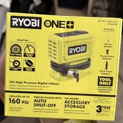 Ryobi RPI18-0 High Pressure Compressor Battery 160 PSI