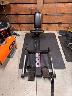 Oar rowing machine