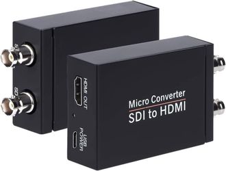 NEW  SDI to HDMI Converter Audio De-embedder Loop Out