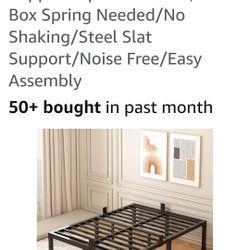FUIOBYVV King Bed Frame
