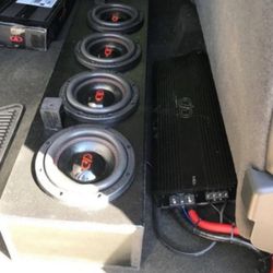 Car Audio System Installed 