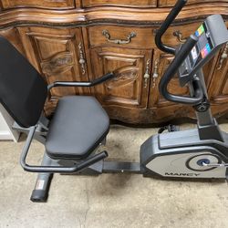 Marcy Recumbent Exercise Bike Adjustable Seat Digital Display 2020