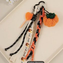 Pumpkin Purse Keychain Charm , New With Tags 