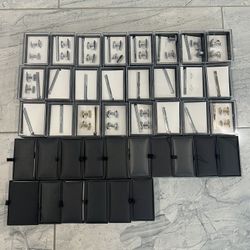 NWT Van Heusen Men’s Tie Bars & Cufflinks Lot – 40 Pieces – Authentic Accessories