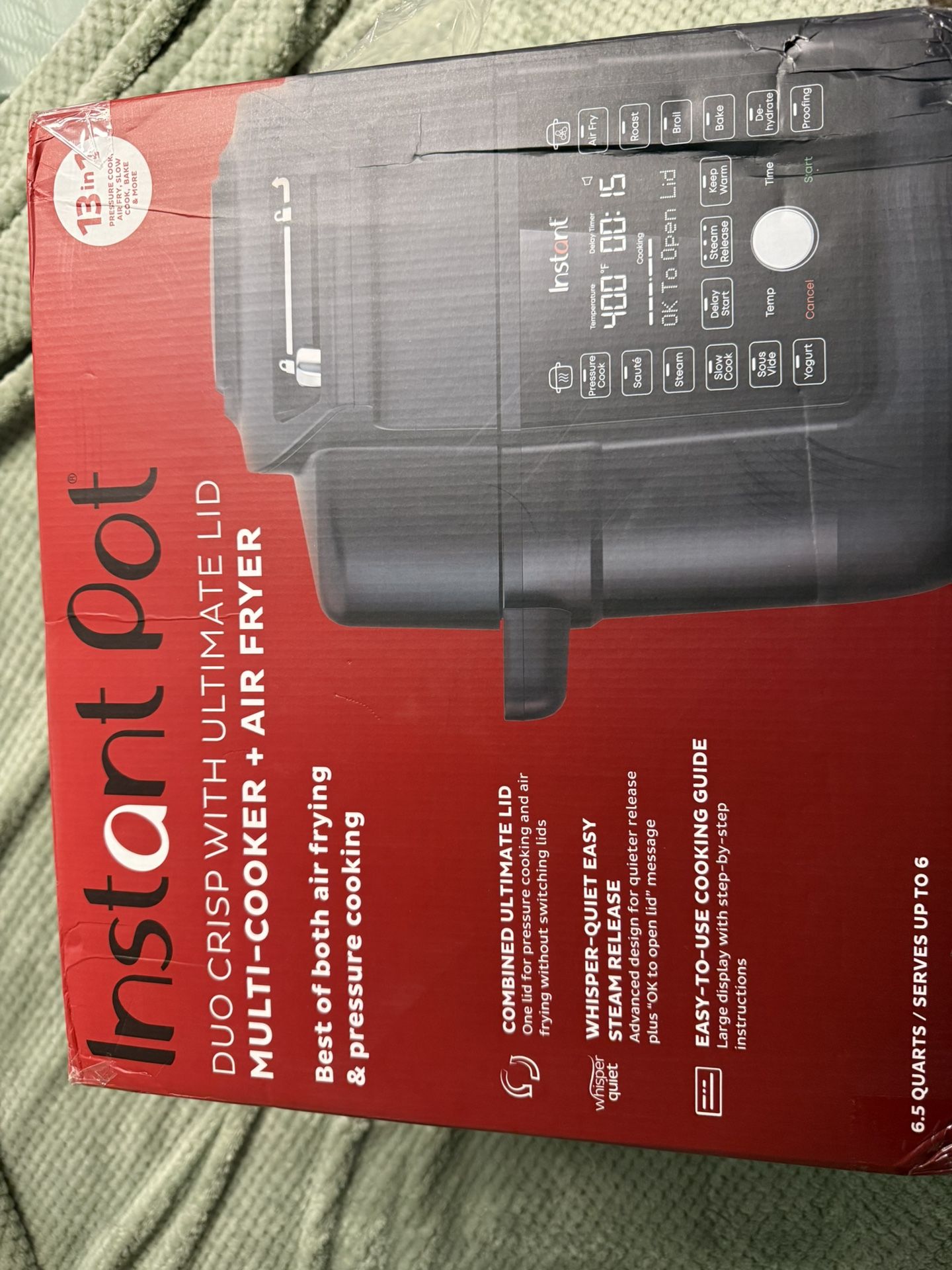Instantpot 13in1 6.5 Qt New