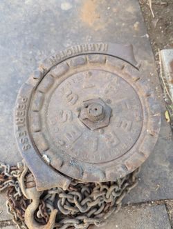 1 Ton Chain And Block Hoist