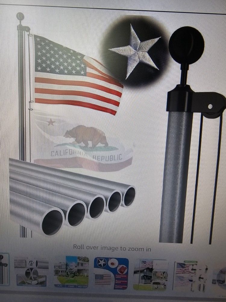 NEW Heavy Duty Flag Pole