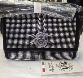 Valentino Orlandi rhinestone handbag