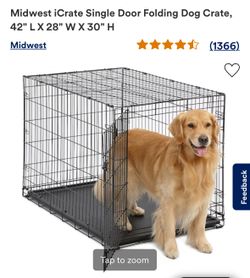 Metal Dog Crate