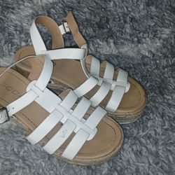 White Sandals