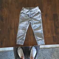 Boys Gray Cat and JACK 2T  Pamts