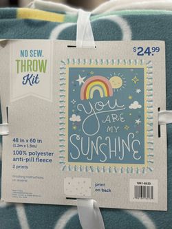 No See Throw Kit-“ You Are My Sunshine”