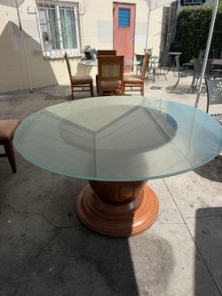 Tables and chairs