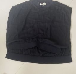 Black Silk Unique S Size Philip Lim Shirt