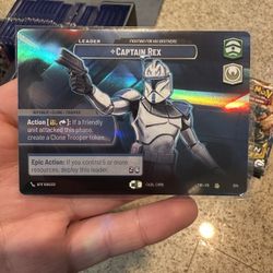 Captain Rex - Fighting For His Brothers (Showcase) - Twilight of the Republic Star Wars unlimited 