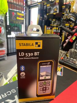 STABILA LD 530 BT laser distance measurer $599.