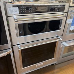 KitchenAid 30” microwave wall oven combo