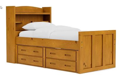 Twin Bed with storage