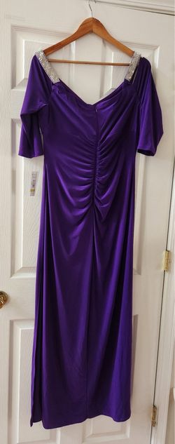 Purple Cocktail Night Dress