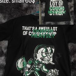 cough syrup shirt🔥