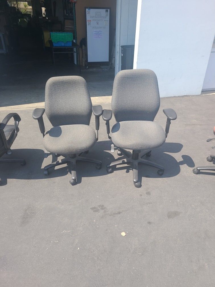 Various Office Chairs including one Pair