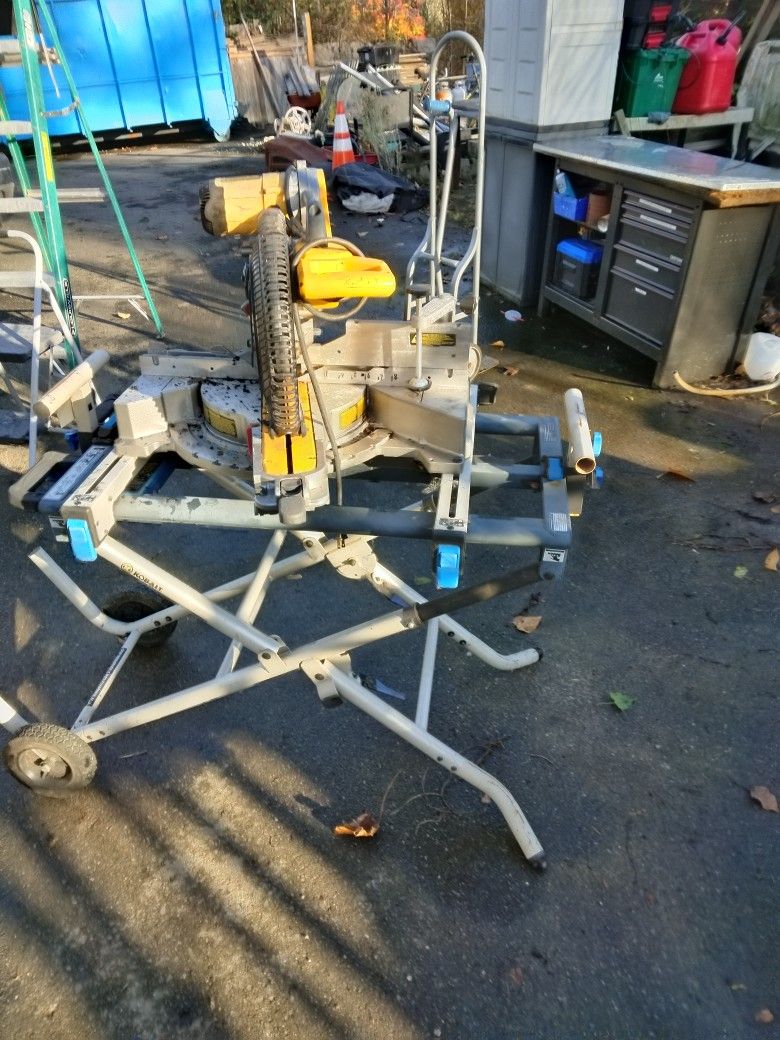 DeWalt Saw , Works Good, With Stand, $ 250