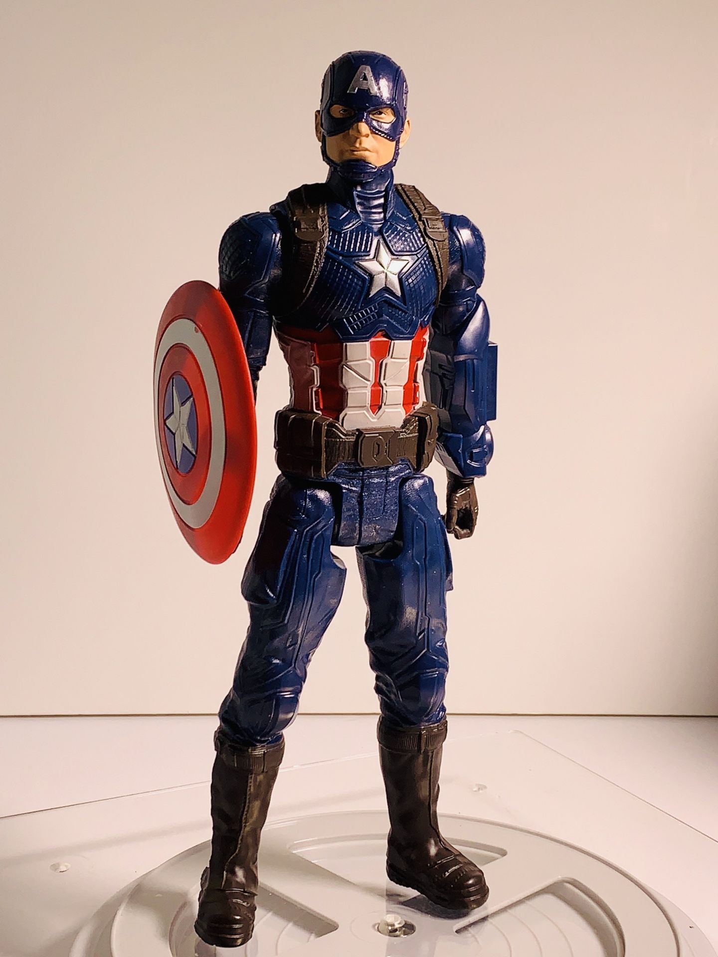 Marvel 12” Captain America Toy Figure with Shield