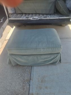 Over size chair and ottoman