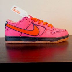 Nike SB Dunk Powerpuff Girls Blossom Mens 7 Women 8.5