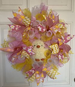 Easter Door Wreath Handmade