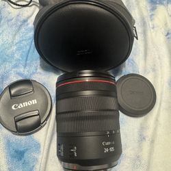 Canon RF 24-105mm f/4L IS USM Lens, Black
