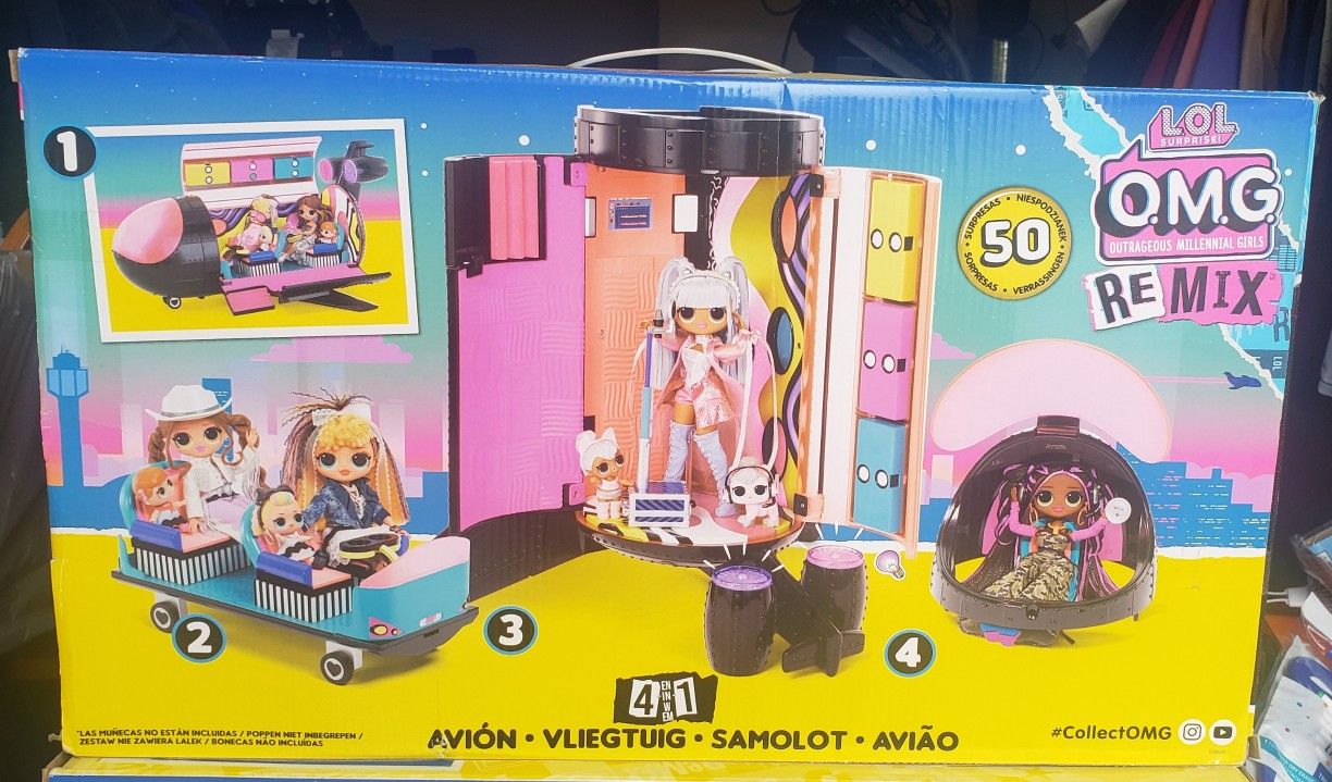 Lol Doll Airplane Set NEW!